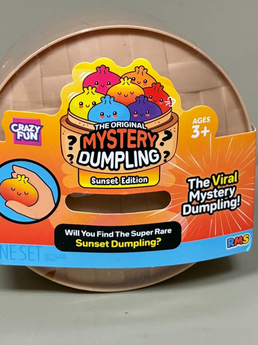 RMS Crazy Fun Original Mystery Dumpling Sunset Edition Blind Box Sealed Toy